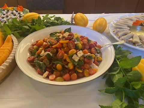 Fresh Fruit Salad - Vibrant catering presentation