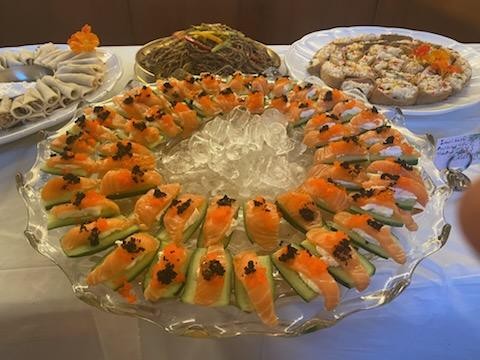 Vegetable Canapés - Fresh and elegant appetizers