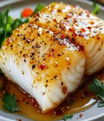 Honey Glazed Cod