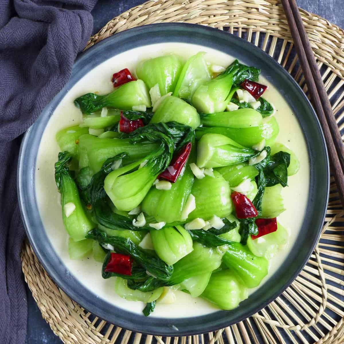 Stir-fry Bockchoy